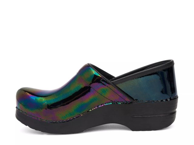 Dansko shop rainbow clogs