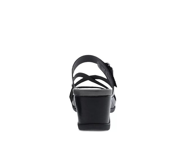 Ana black wedges sale