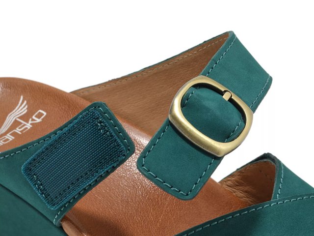 Dansko green sandals store