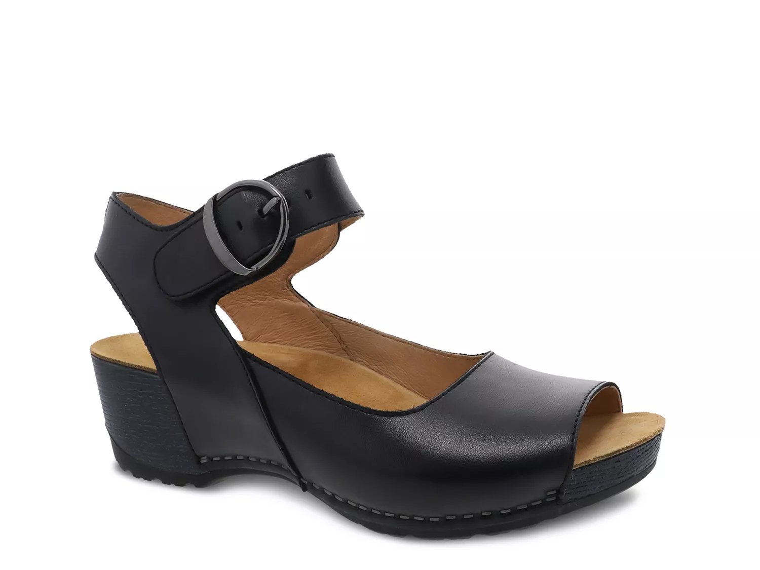 Dansko Tiana Wedge Sandal Free Shipping DSW