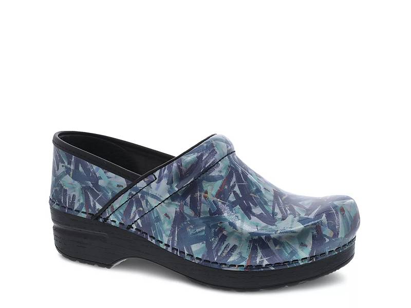 Dansko professional grey hot sale paisley patent