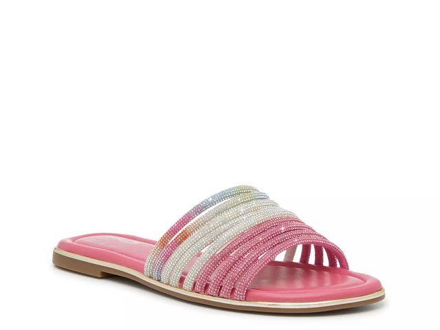 Dsw pink sandals shop