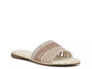 Dsw silver flat store sandals