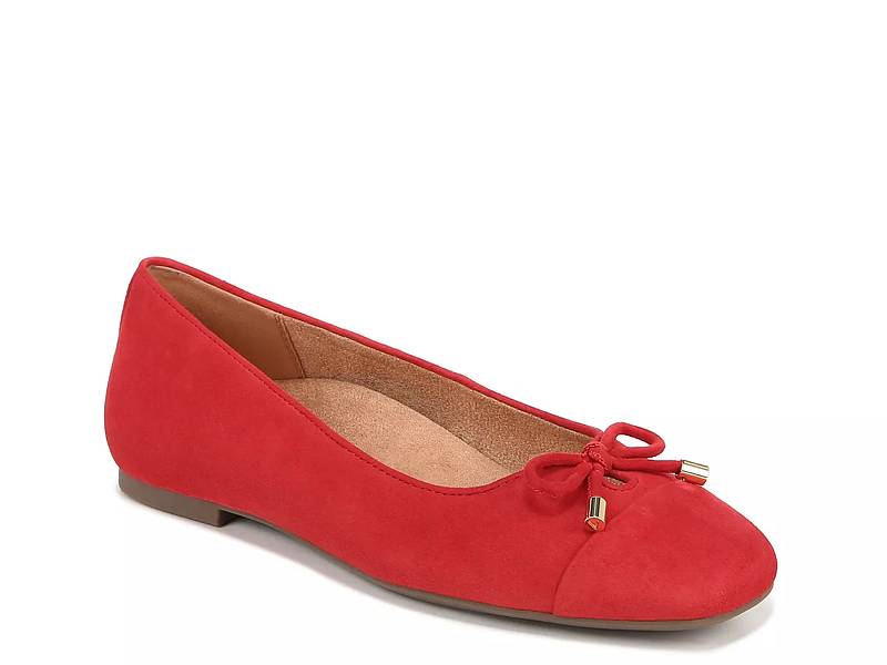 Dsw red flat shoes clearance