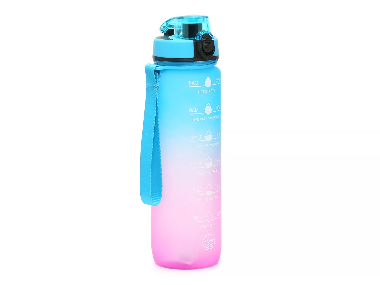 Mayim Skinny Ombre Motivational 32-Oz. Water Bottle - Free Shipping | DSW