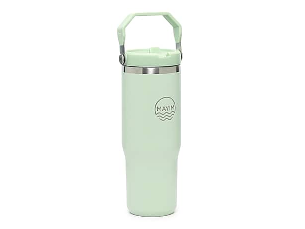 Mayim Collapsible Water Bottle - Food Grade Silicone - 200-500ml - Green