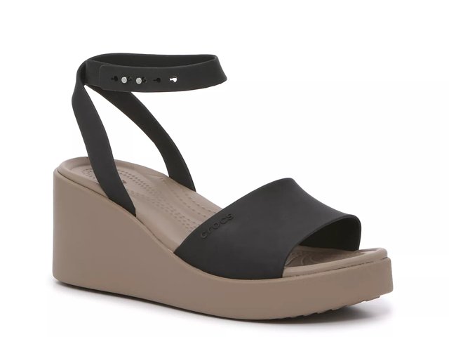 Croc wedge sandals clearance