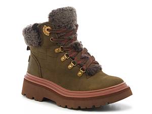 Dsw womens best sale lace up boots