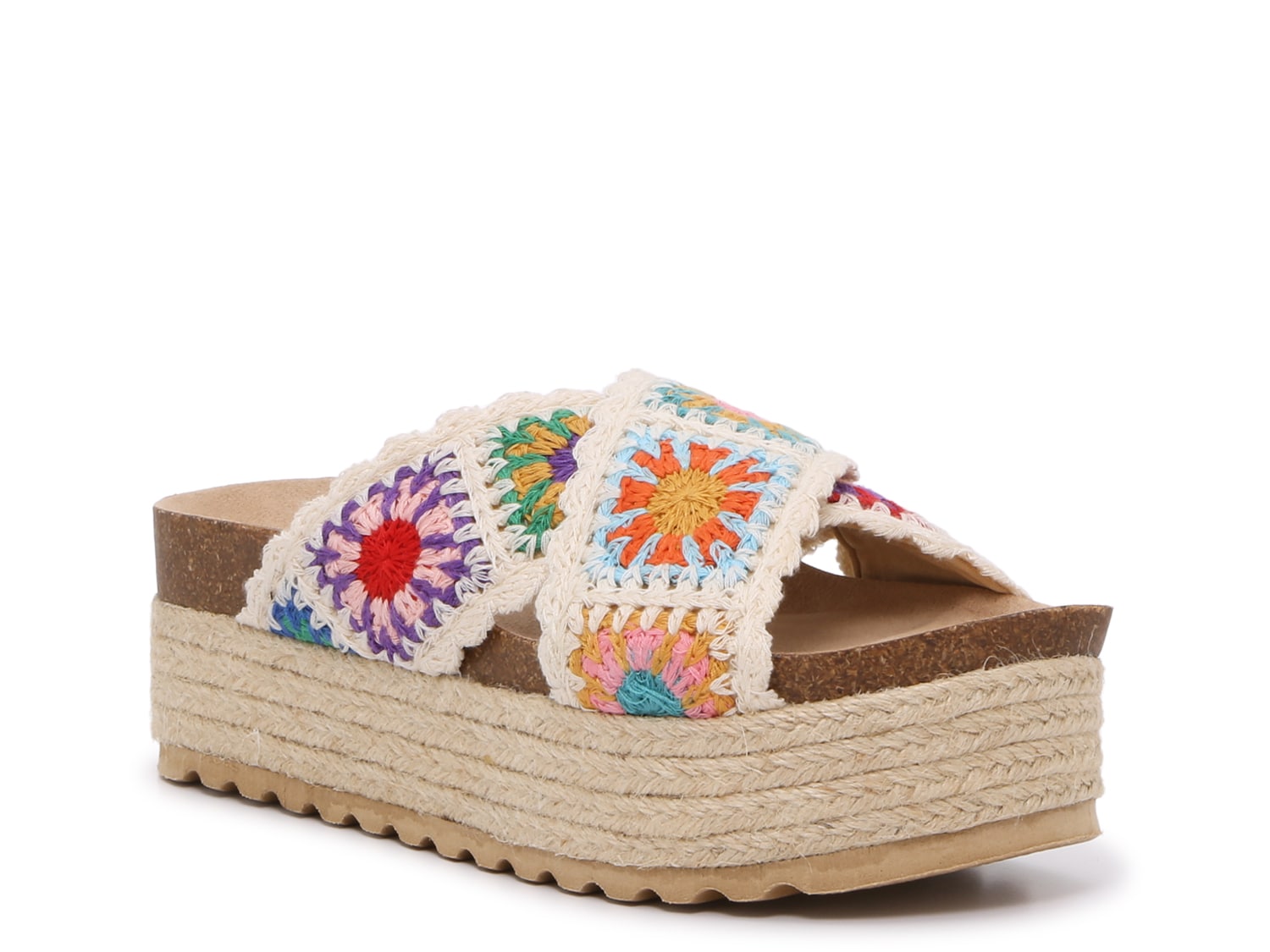 Dirty Laundry Play Crochet Platform Sandal - Free Shipping | DSW
