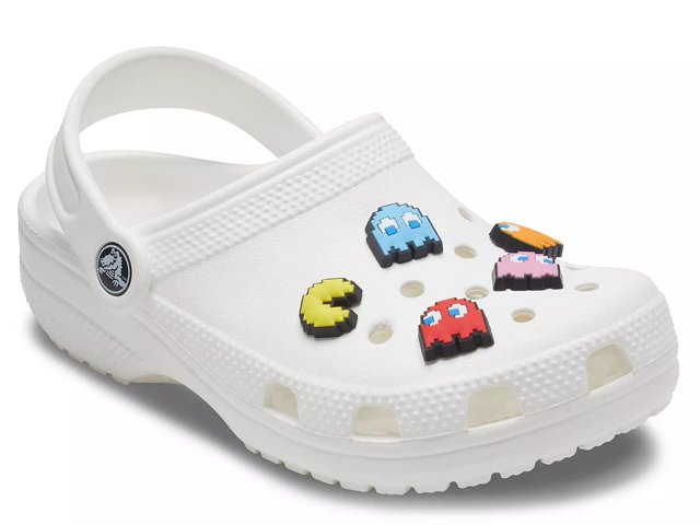 Crocs Pac Man Jibbitz Set 5 Pack Free Shipping DSW