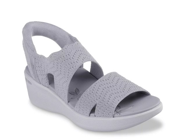 Skechers sandals grey top