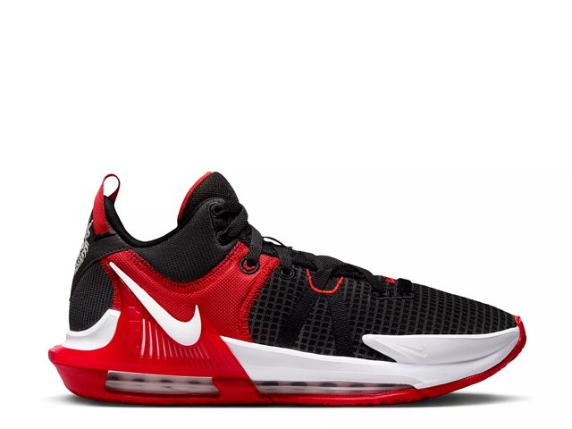 Lebron basketball shoes red outlet