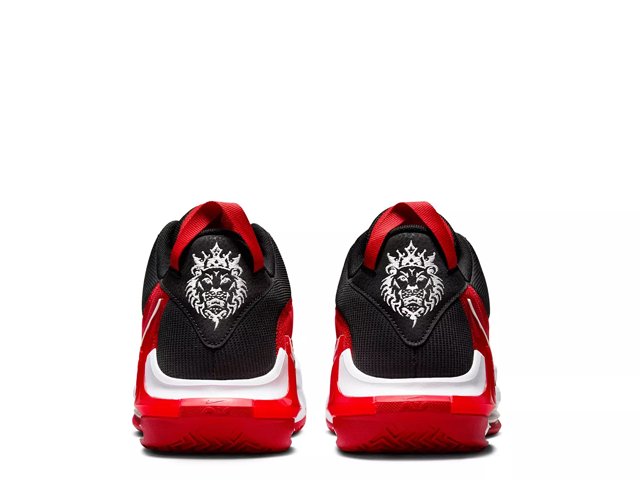 Nike lebron black red outlet