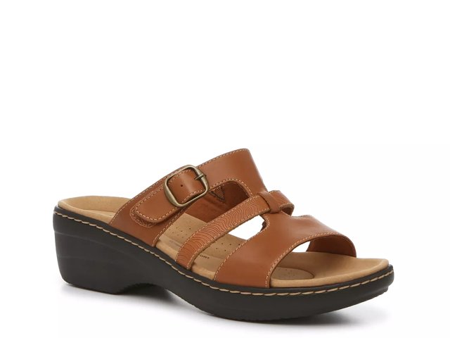 Clarks Merliah Pearl Sandal Women s Tan Size 6 Sandals