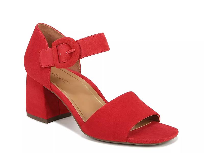 Dsw deals red sandals