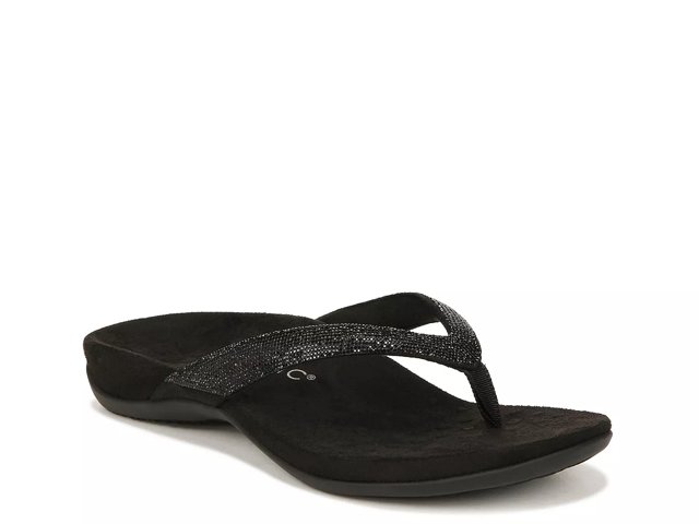 Vionic Women s Dillon Shine Black Size 11