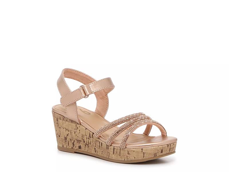 Youth discount wedge sandals