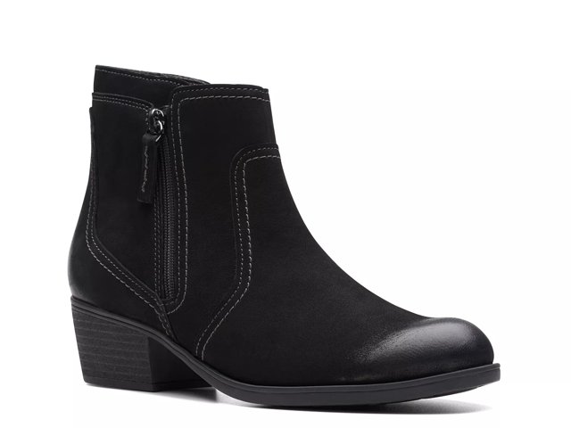 Clark booties dsw cheap