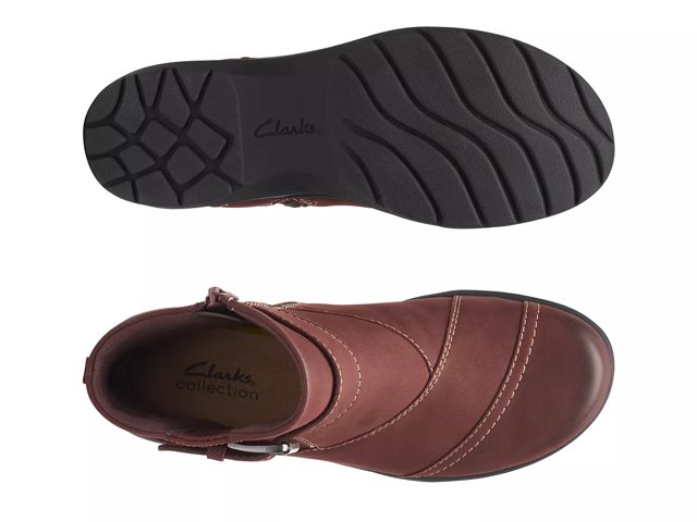 selv kalligrafi Dominerende Clarks Carleigh Dalia Bootie - Free Shipping | DSW