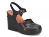 Babette Wedge Sandal Black view