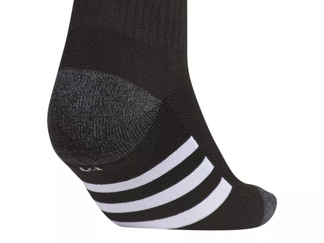 adidas Athletic Cushioned Kids' Crew Socks - 6 Pack - Free