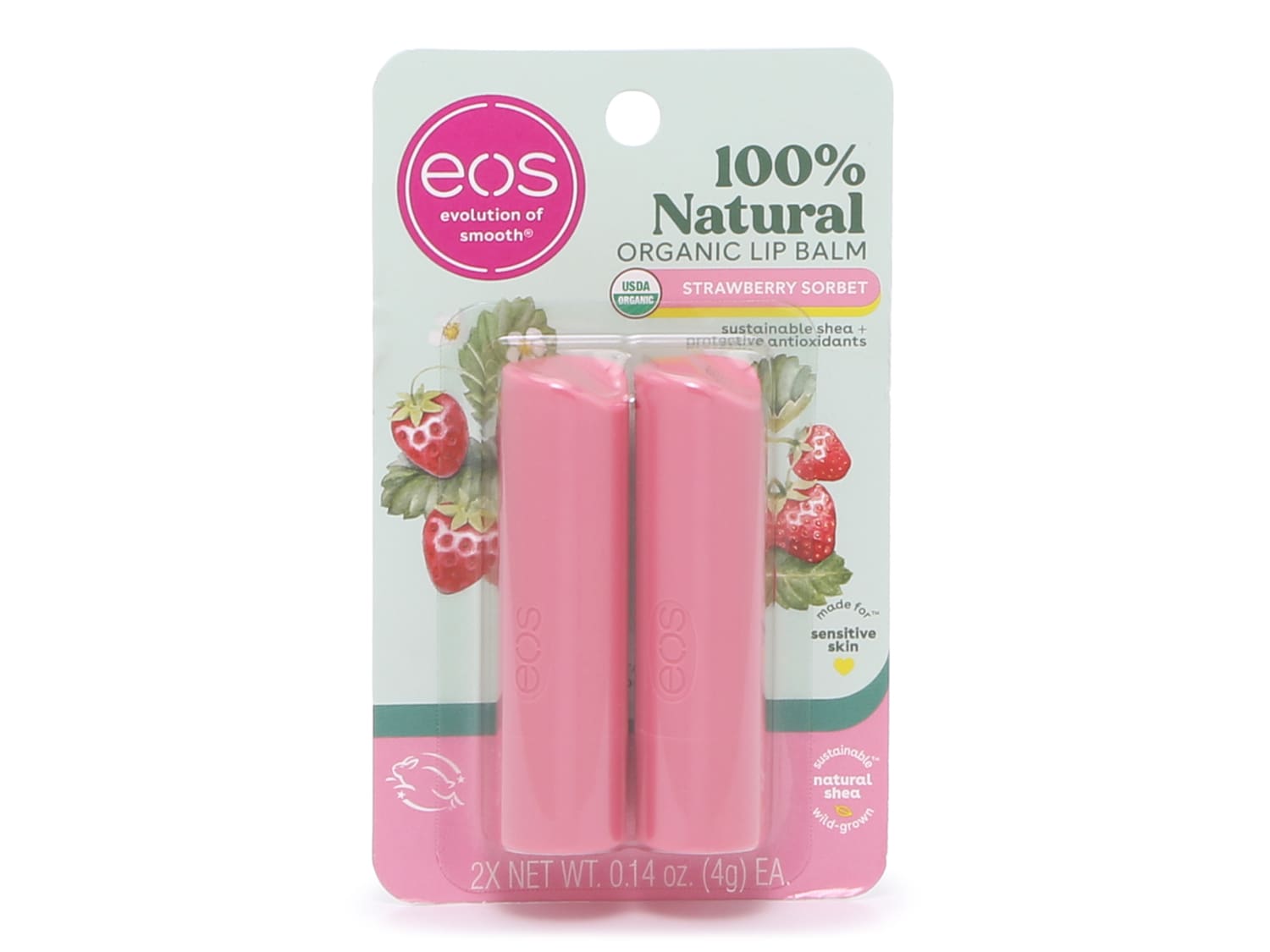 Strawberry Sorbet Lip Balm Set - 2 Pack