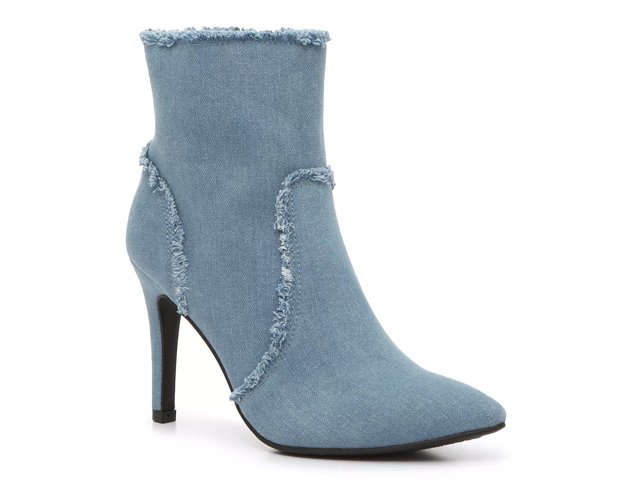 Silver booties dsw top