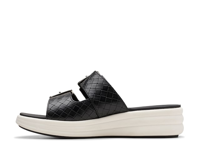Clarks Cloudsteppers Drift Wedge Sandal - Free Shipping | DSW