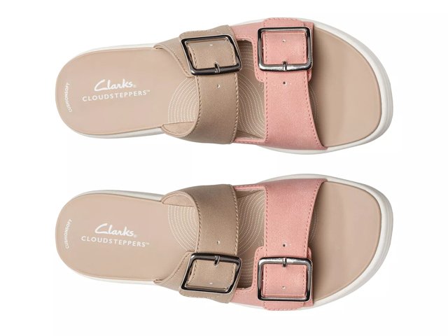 Clarks Cloudsteppers Drift Wedge Sandal