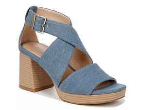 Navy on sale sandals dsw