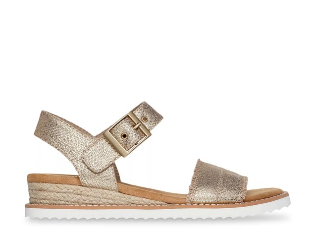 Skechers sandals gold new arrivals