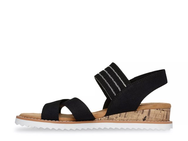 Skechers BOBS from Skechers Desert Kiss Shore Enough Wedge Sandal
