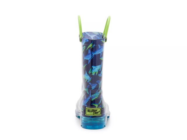 Western Chief Shark Light-Up Rain Boot - Kids'