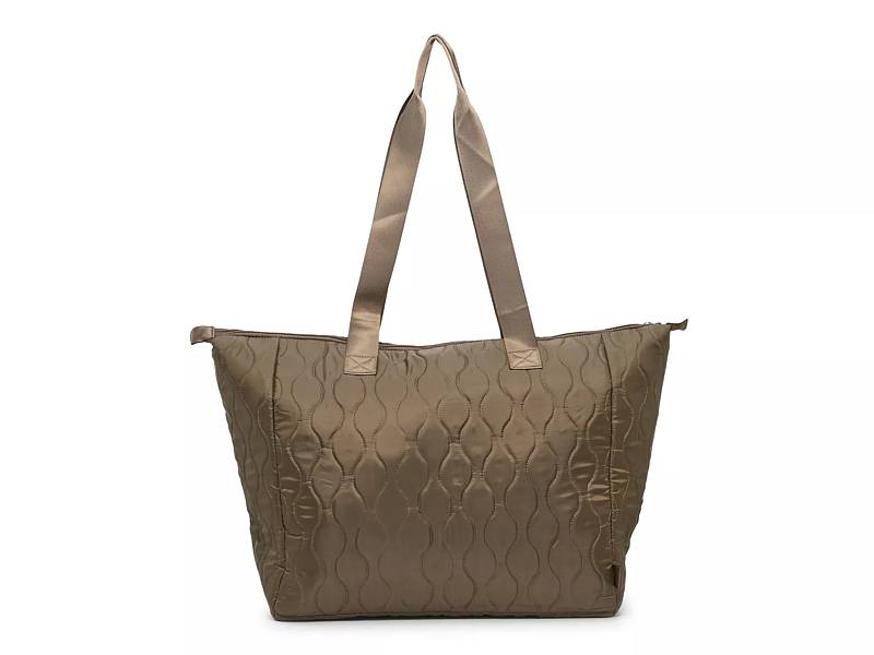 Steve Madden Quilted Weekender Bag in Green