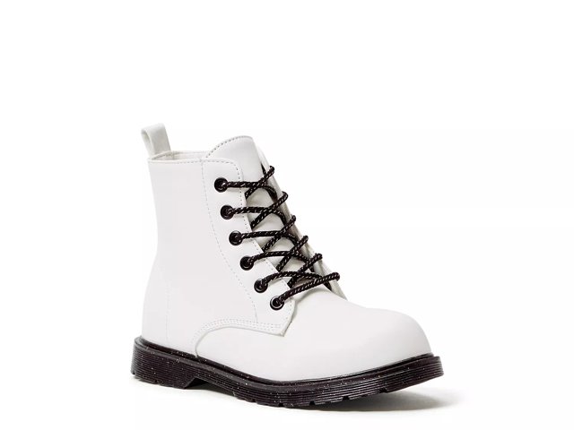 Lace-Up Lug Sole Boot - Kids'