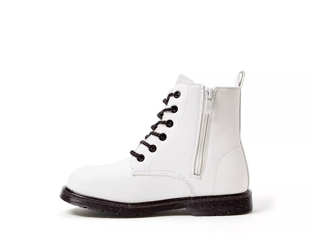 Lace-Up Lug Sole Boot - Kids'