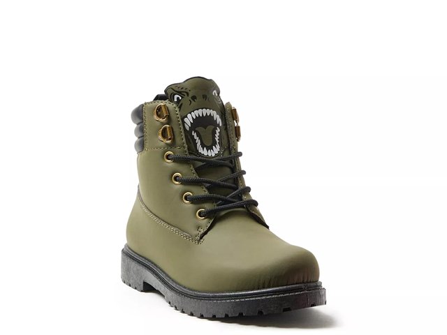 Green hot sale timberlands kids
