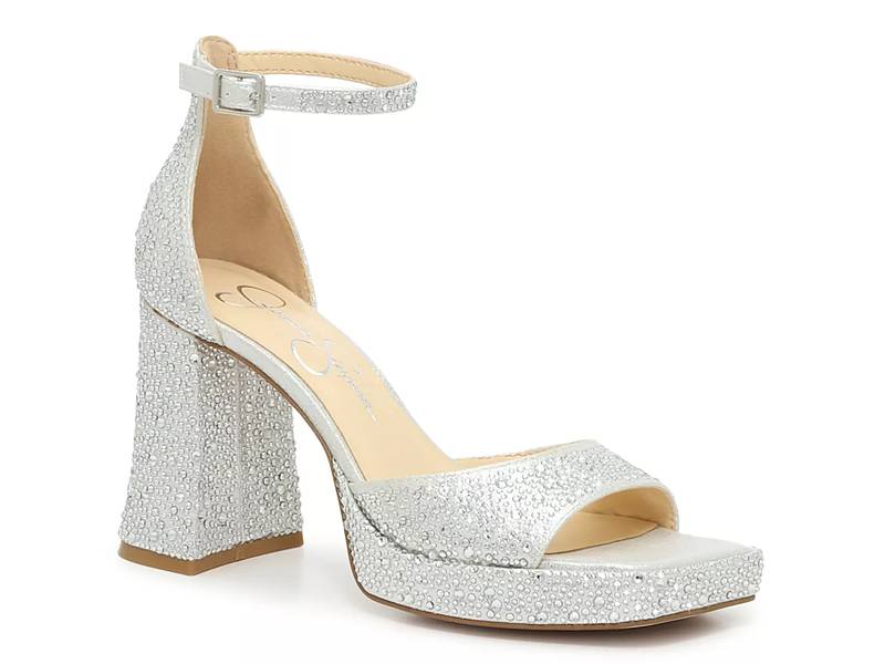 Shop Women s Silver Dress Sandals DSW