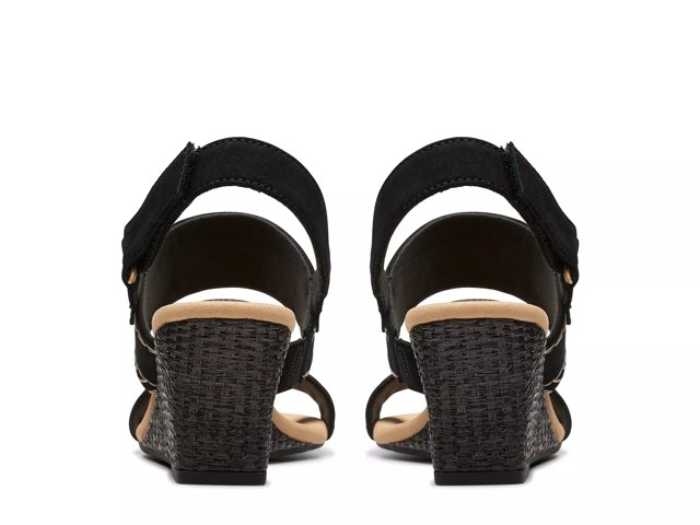 Clarks Kyarra Rose Wedge Sandal Free Shipping DSW