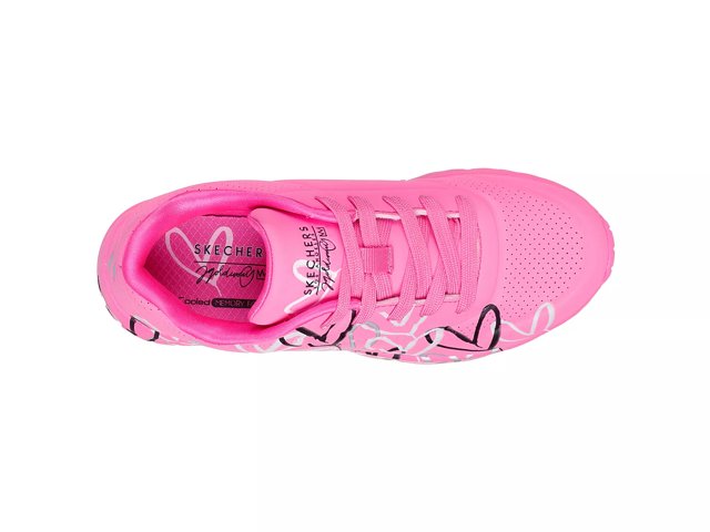Skechers Uno Lite Metallic Love Sneaker - Kids' - Free