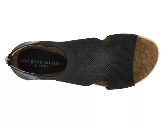 Adrienne vittadini cherli platform wedge slide cheap