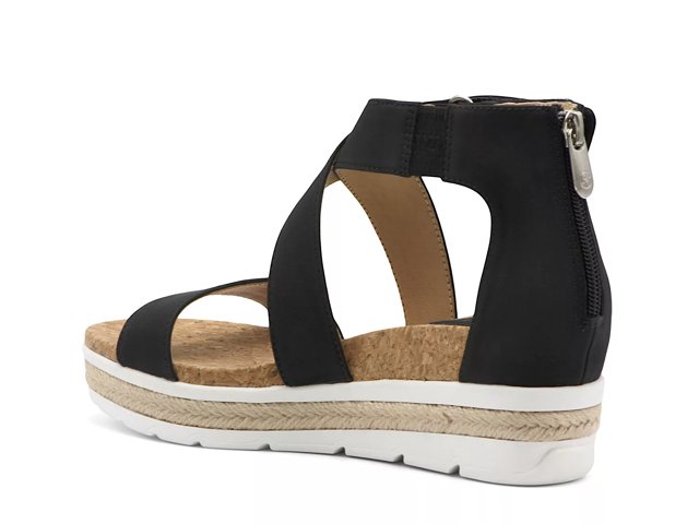 Adrienne vittadini sport bottom cross band sandals discount