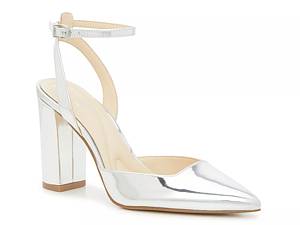 Silver store pumps dsw