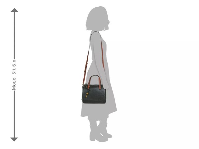 Fossil Rachel Leather Satchel Free Shipping DSW