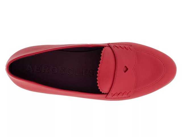 Dsw hotsell red loafers