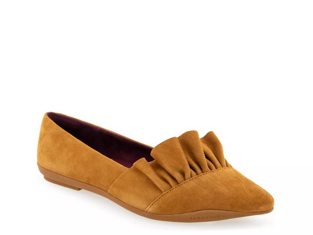 Aerosoles suede flats top
