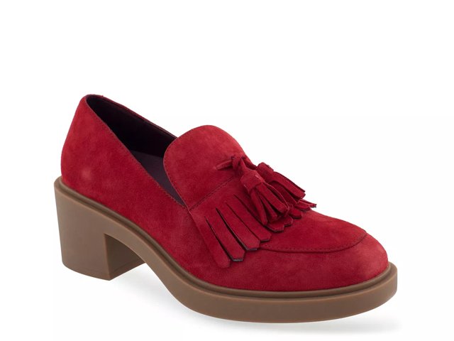 Aerosoles suede sale loafers
