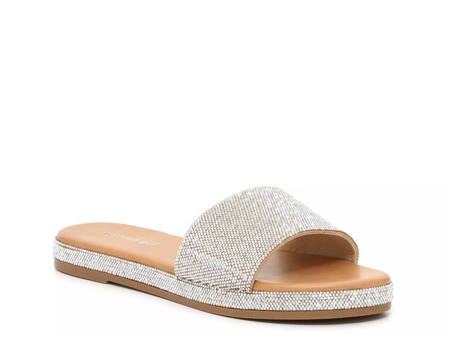Madden girl sales glitter slides