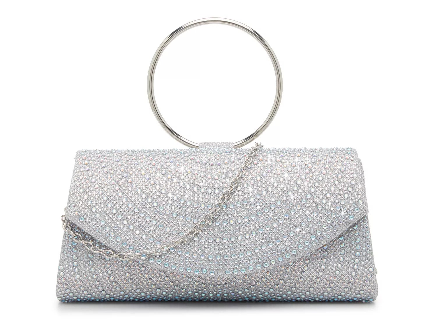 Dsw silver clearance evening bags