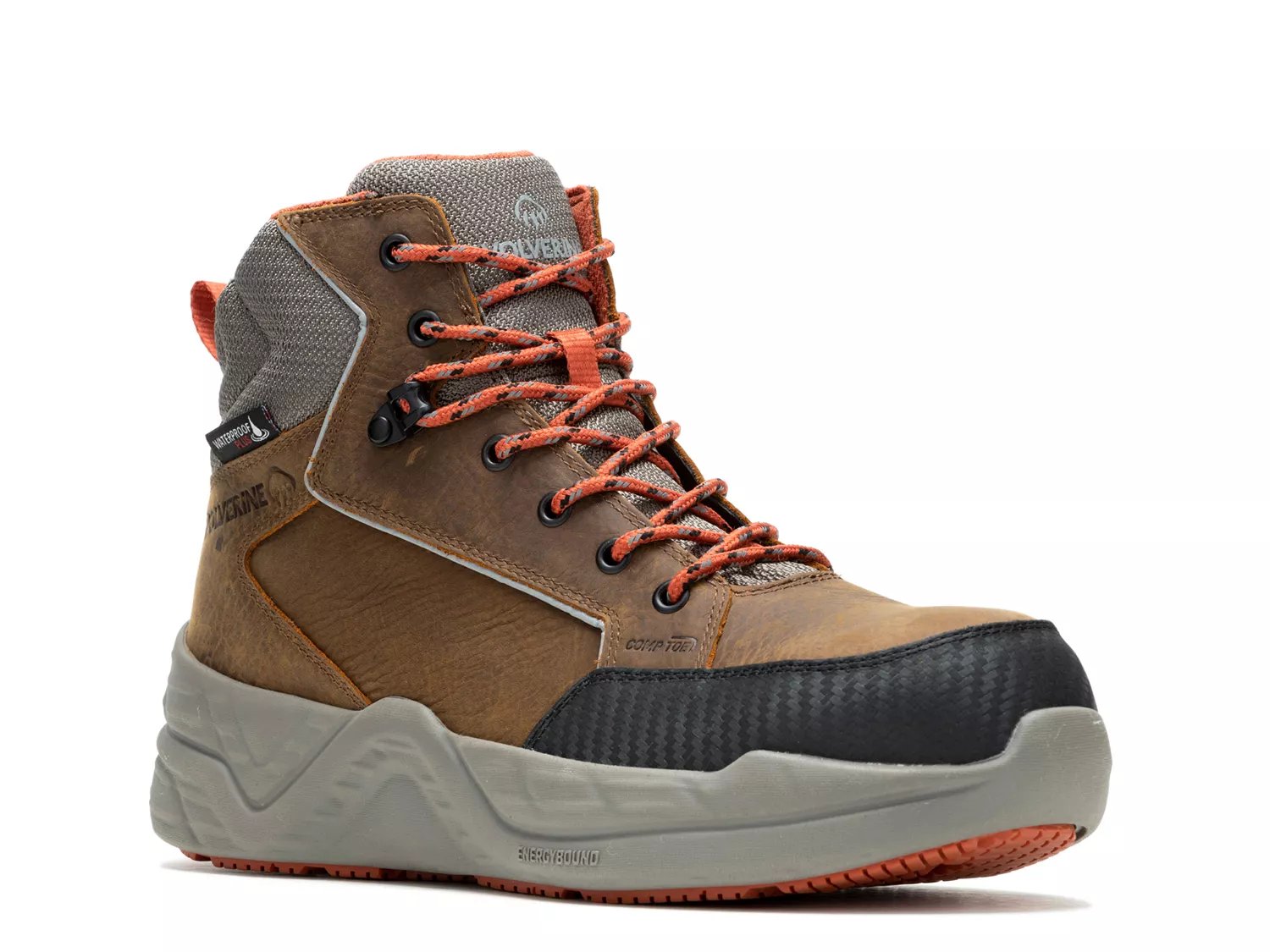 Wolverine Proshift Mid LX EB Work Boot | Men's | Dark Brown | Size 13 | Boots